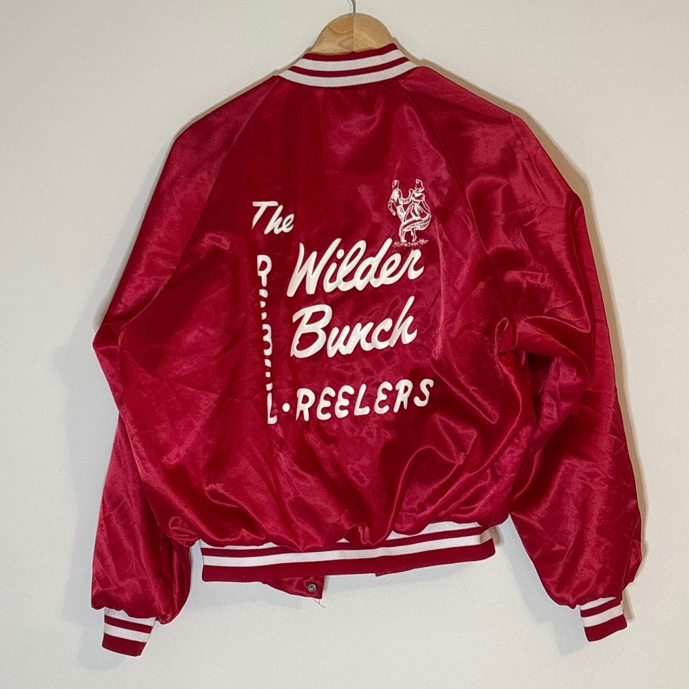 Vintage 80’s Dunbrooke “The Wilder Bunch Rebel Reelers” Jacket - Picture 2 of 9